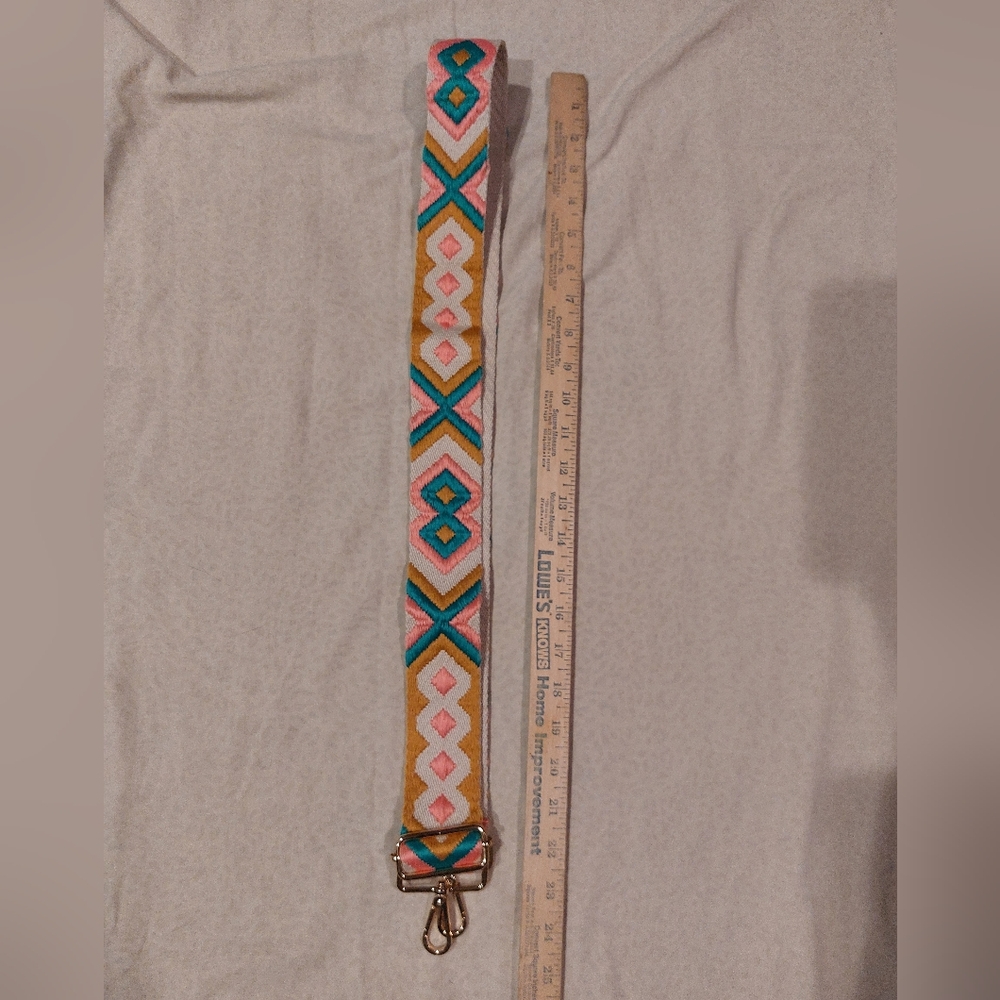 Colorful Geometric Patterned Strap